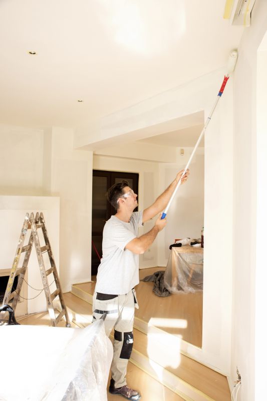 Local Ceiling Painting pros at work